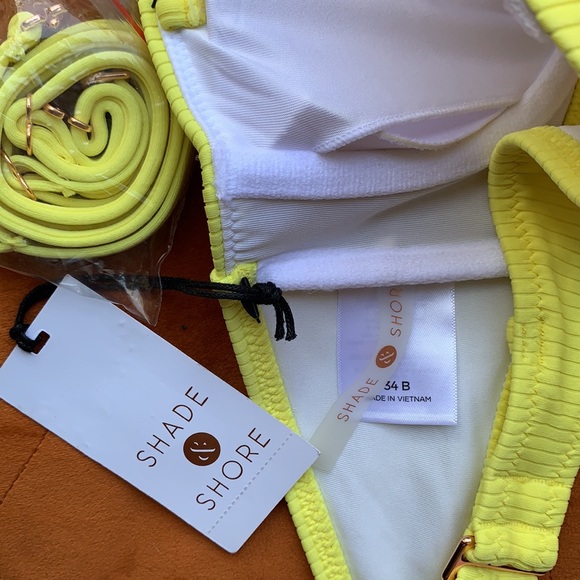 Target ‘Shade&Shore’ Yellow Bikini Top - Picture 4 of 6